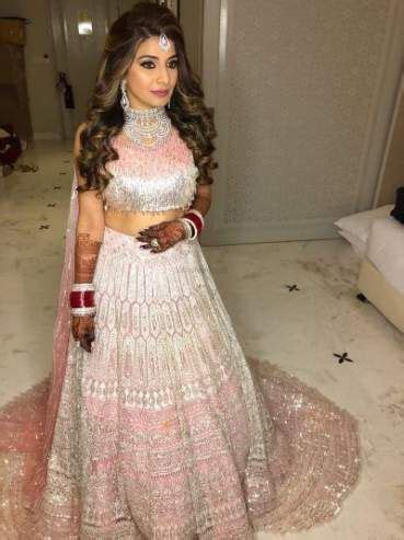Women with any face shape and straight hair can try this one out. Hair Silver Girl Beautiful 23 Trendy Ideas #hair | Bridal hairstyle indian wedding, Indian ...