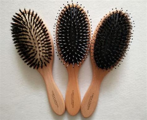 Many scalp shampoo brushes claim to help stimulate hair growth. Boar Bristle Brush Benefits for Healthy Hair | Carla Lawson