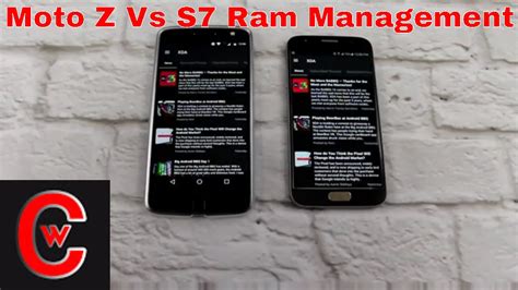 Receba dicas e notícias de o moto z, por ser um aparelho que se encaixa numa categoria mais elevada, possui o design mais bem trabalhado e utiliza metal em sua carcaça. Moto Z vs Galaxy S7 Ram Management Test - YouTube