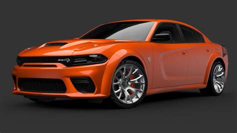 2023 Dodge Charger King Daytona Orange Paint A Sticker Pack And 807 Hp