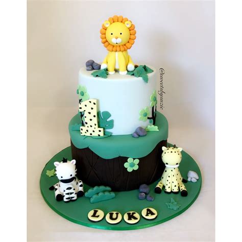 Check spelling or type a new query. Jungle Themed 1st Birthday Cake made by Sweetsbysuzie in ...