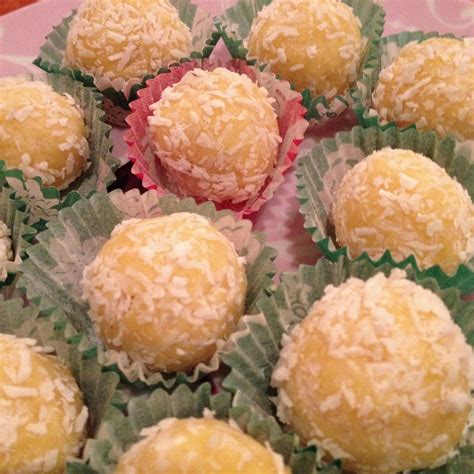 White Chocolate Coconut And Rum Truffles Easy To Make