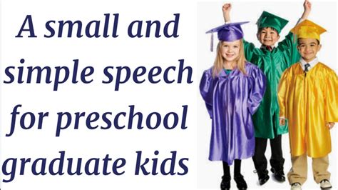 😱 Preschool Graduation Ceremony Speech Graduation Ceremony Speech By