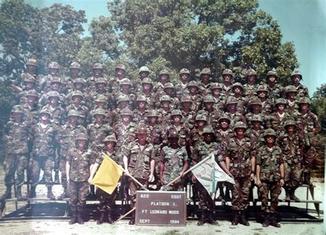 Fort Leonard Wood, MO - 1984,Fort Leonard Wood,B-2-2,1st Platoon - The
