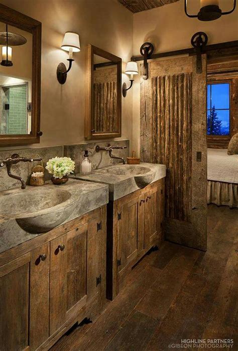 pin by sheila trammell on bathrooms rustic bathrooms rustic bathroom decor rustic bathroom
