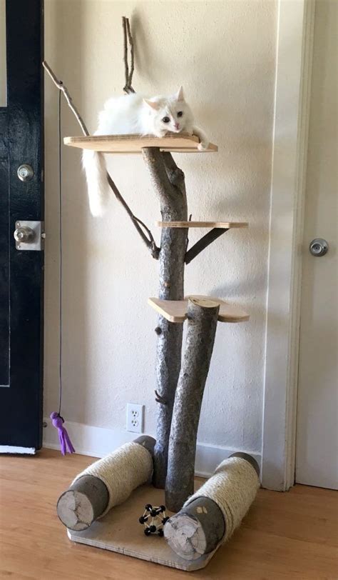 A fascinating sports simulator will provide an opportunity to work out the endurance, the muscles of the fingers, hands and flexibility. interior : Do It Yourself Cat Tower ... | Diy cat tree, Cat tree plans, Cat tree