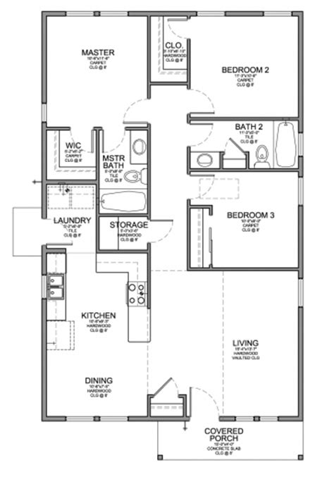 Check spelling or type a new query. Small 3 Bedroom 2 Bath House Plans June 2020 - House Floor ...