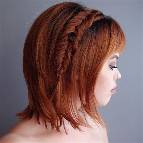 25 Cute Short Hairstyle With Braids Braided Short Haircuts Styles