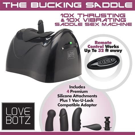 The Bucking Saddle X Thrusting And Vibrating Saddle Sex Machine The