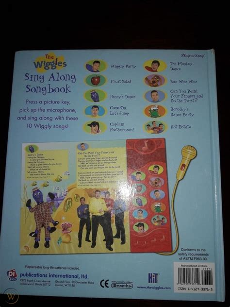 The Wiggles Sing A Song Of Wiggles Book