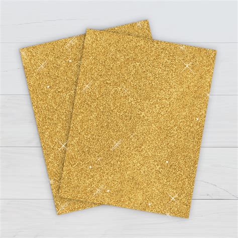 Gold Glitter Cardstock By Printworks Paris Corporation
