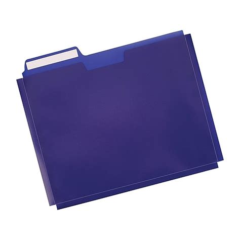 Plastic File Folder Pockets Letter Assorted 5pack Staples