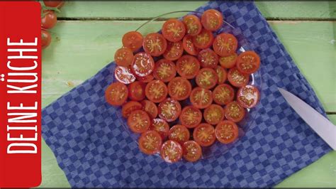 Die früchte sind noch geschmacksintensiver, wenn sie selbst angebaut werden. Cherrytomaten schnell schneiden #DIY #KitchenHacks | REWE ...