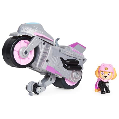 Paw Patrol Moto Pups Skyes Deluxe Pull Back Motorcycle Vehicle