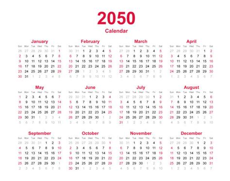 110 2050 Calendar Stock Photos Pictures And Royalty Free Images Istock
