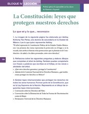 Libro de matematicas contestado de 5 grado. Formación Cívica y Ética quinto grado 2017-2018 - Página 134 - Libros de Texto Online