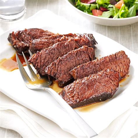 If you're looking for an inexpensive, easy to cook yet tasty meal, this could be the one for you. Marinated Chuck Roast Recipe | Taste of Home