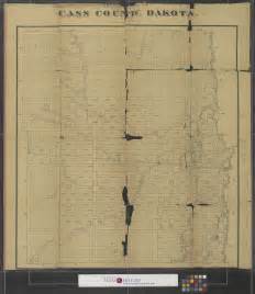 Sectional map of Cass County, [North] Dakota, 1876. - The Portal to