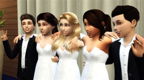 Sims 4 Ccs The Best Friendship Children Group Poses By Romerjon17