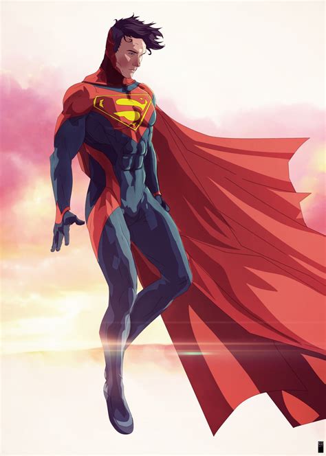 Full Color Part 2 On Behance Superman Artwork Dc Comics Superman