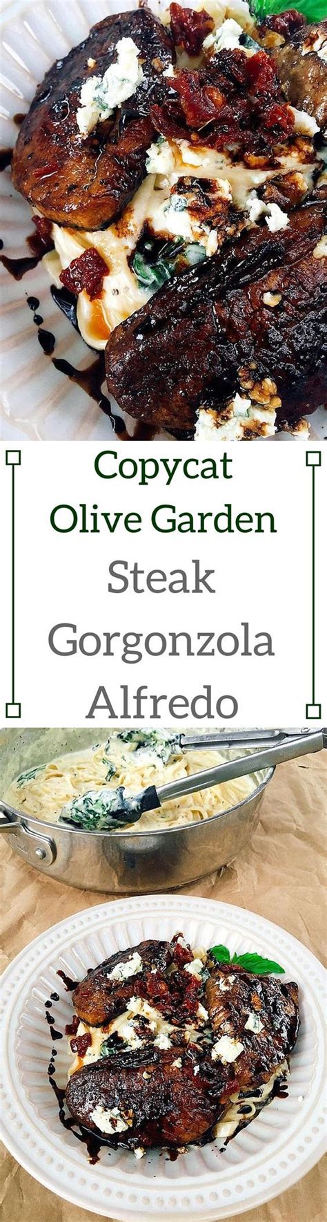 Does olive garden serve steak? Copycat Steak Gorgonzola Alfredo | Recipe | Food recipes ...