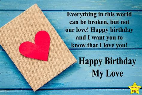 350 Romantic Happy Birthday Quotes For My Love