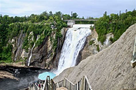 Visiter Le Parc De La Chute Montmorency En été Planete3w