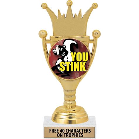 Funny Trophies Crown Awards