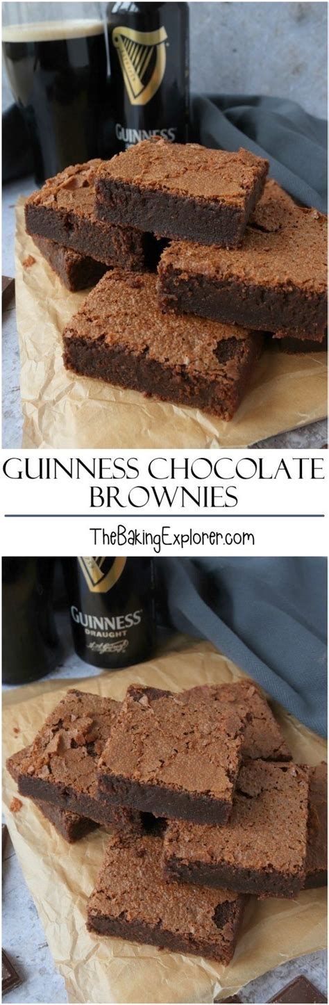 Looking for cookie exchange recipes for this year's swap? Guinness Chocolate Brownies | Recipe | Chocolate brownies ...