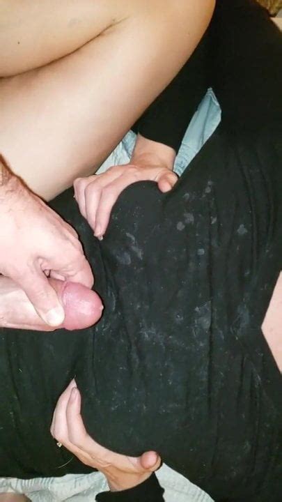 Cumming On Her Cumstained Blouse While She Wears It Xhamster