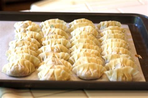 Crispy when fried or soft when steamed, it's up to you the experience you get out of your dim sim! Gyoza Recipe (Japanese Pan-Fried Dumplings) | Recipe | Pan ...