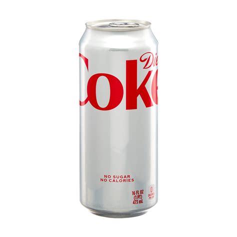 Diet Coke Soda Soft Drink Can 16 Fl Oz
