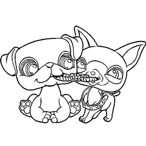 Alors pourquoi ne pas l'introduire dans vos cartes de vœux ? Coloriage pet shop chiens en Ligne Gratuit à imprimer