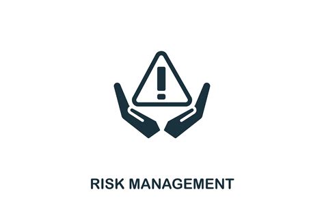 Risk Management Icon Illustration Par Aimagenarium Creative Fabrica