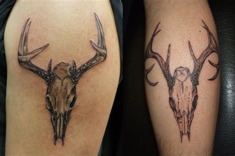 More images for deer skull with antlers tattoo » Deer Skull Tattoos - Ideas, Designs & Meaning - Tattoo Me Now