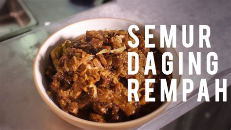Mendekati lebaran idul adha cocok banget buat kamu yang cobain resep sederhana ini tanpa beli keluar bisa membuatnya sendiri. Resep Semur Daging Rempah - YouTube
