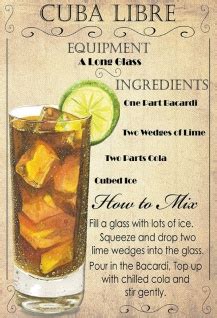 Rezept und zutaten zum longdrink klassiker cuba libre. Rezept günstig & sicher kaufen bei Yatego