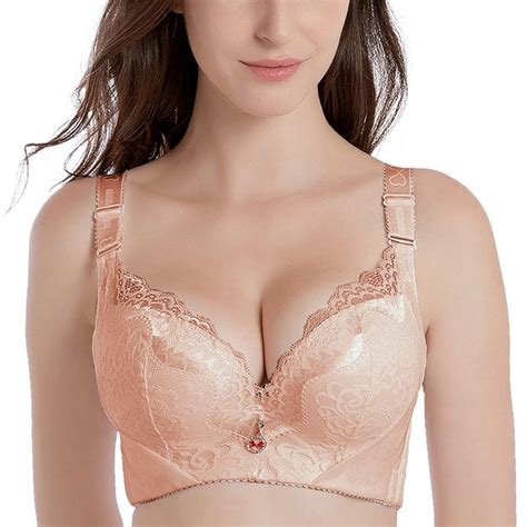 fallsweet push up bra women s lace underwire bras adjusted strap plus size brasserie with padded