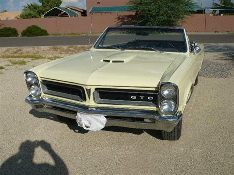 1965 Pontiac Gto Convertible 389 Tri Power 4 Speed Restored Like New