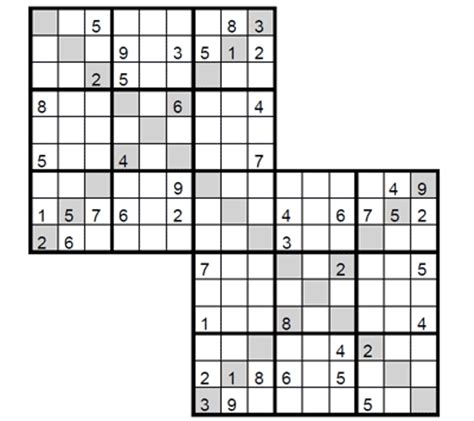 L'accès est libre et illimité, et toutes nos grilles 16x16 sont à cette partie est conçue pour les débutants avec une auto vérification des grilles. Sudoku Doble X medio para imprimir 1. Sudoku gratis para ...