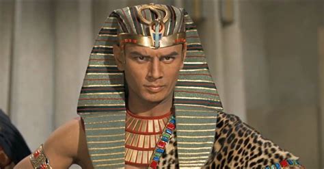 yul brynner yul brynner egyptian costume ten commandments