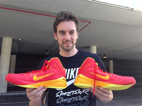 Shop for los angeles lakers collectibles and lakers memorabilia at the official online store of the nba. Pau & Marc Gasol Auctioning Off World Cup Nike Hyperdunk ...