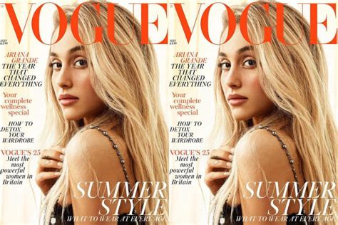 Ariana Grande Unrecognizable As She Goes Blonde For British Vogue