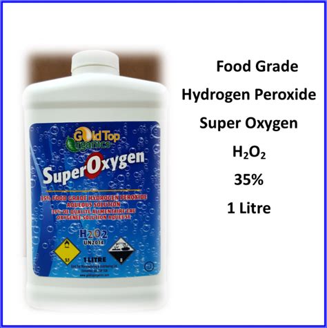 Hydrogen Peroxide H2o2 35 Food Grade Super Oxygen Polar Bear Health And Water Edmonton Alberta