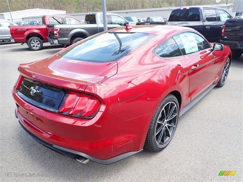 2020 Rapid Red Ford Mustang Ecoboost Fastback 138487717 Photo 2