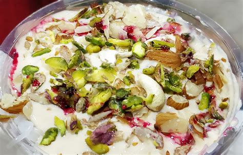Kulfi Falooda Traditional Frozen Dessert From Northern India India