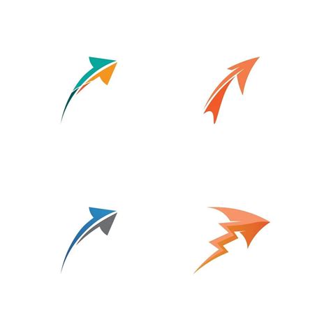 Arrows Vector Illustration Icon Logo Template Design Technology 2521263