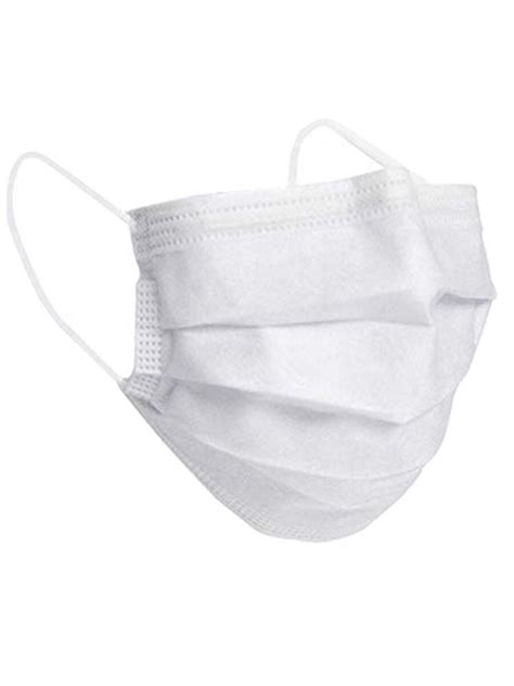 Single Disposable White Microbial Barrier Surgical Face Mask
