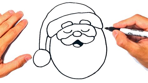 Cómo dibujar a Santa Claus Dibujo de Santa Claus