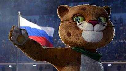 Mascot Olympics Sochi Leopard Ceremony Opening Winter